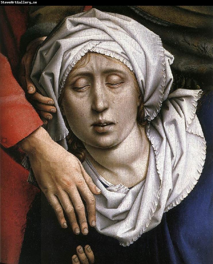 WEYDEN, Rogier van der Deposition (detail)